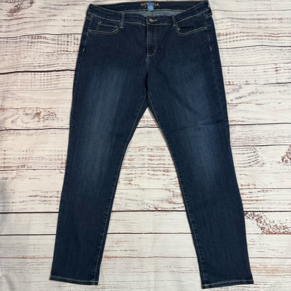 Arizona Jean Company Women's Dark Blue Skinny Jeans
